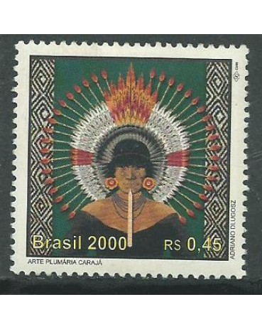 C2265 BRASIL 500 ANOS 2000 ARTE CARAJÁ 10.348 N